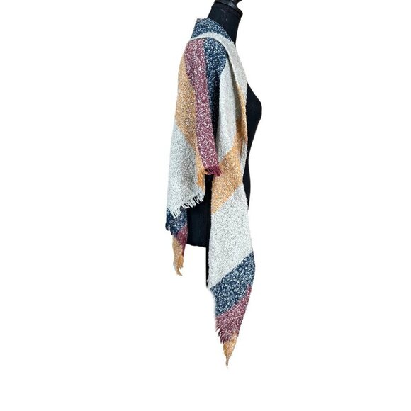 Cozy Soft Women's Wool Long Wrap Scarf OS - Picture 2 of 6